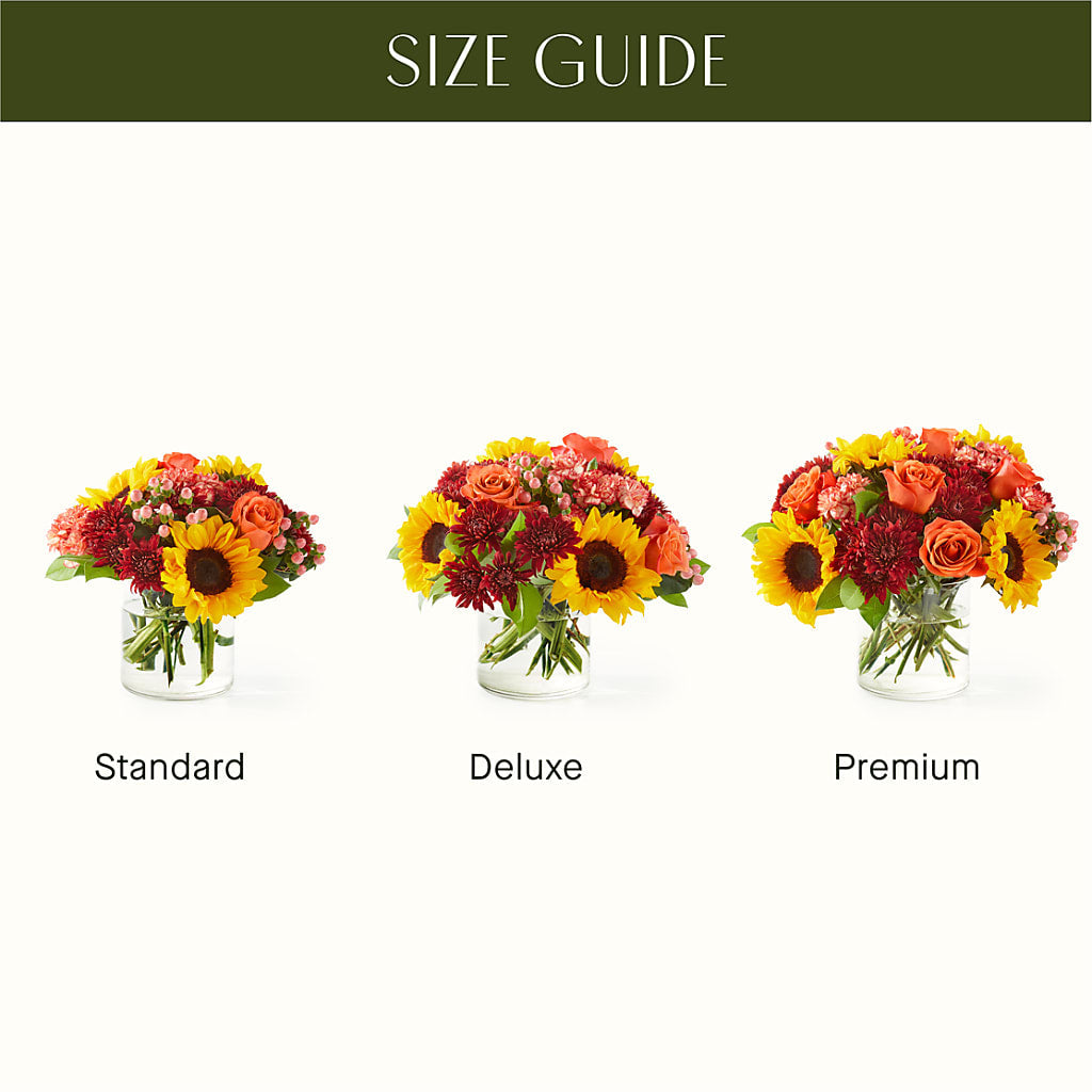 September Sunset Bouquet – FUZZY'S FLOWERS GIFTS AND TUXEDOS, Marion OH