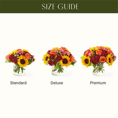 September Sunset Bouquet – FUZZY'S FLOWERS GIFTS AND TUXEDOS, Marion OH