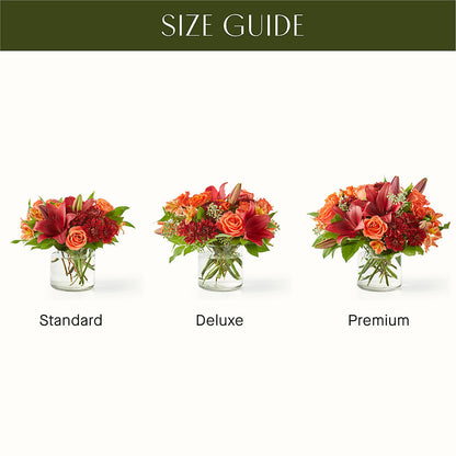 Crimson Leaves Bouquet – FUZZY'S FLOWERS GIFTS AND TUXEDOS, Marion OH