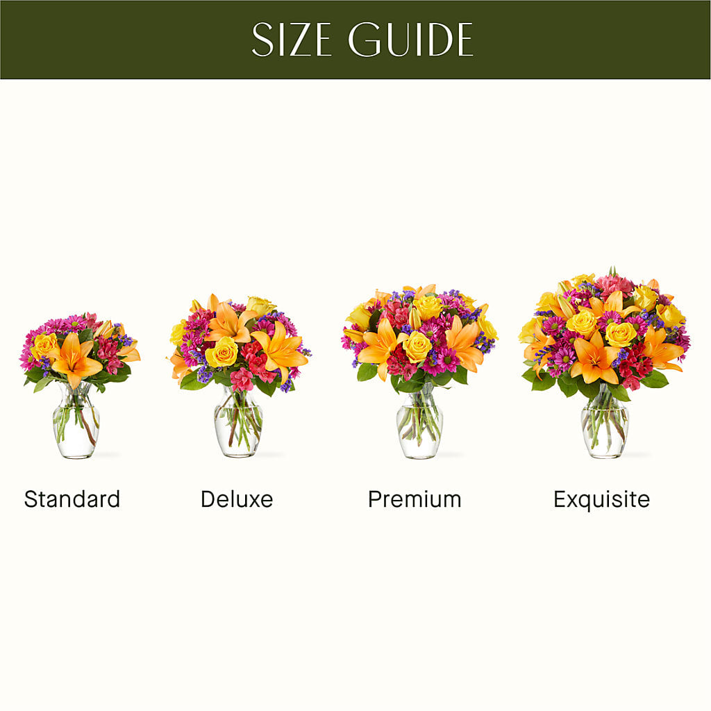 Colorful Visions Bouquet – FUZZY'S FLOWERS GIFTS AND TUXEDOS, Marion OH