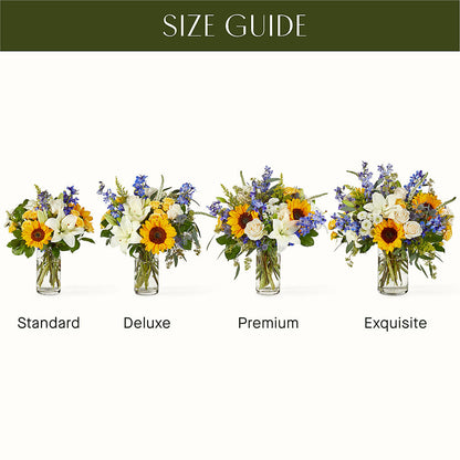 Wonderfully Sunny Bouquet – FUZZY'S FLOWERS GIFTS AND TUXEDOS, Marion OH