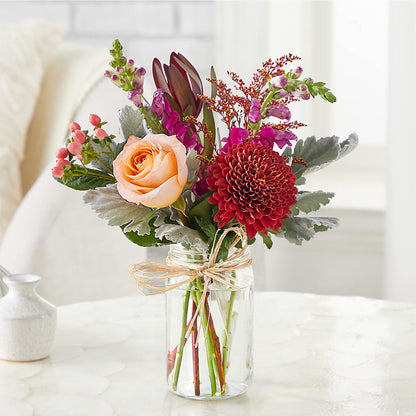 Moody Hues Bouquet – FUZZY'S FLOWERS GIFTS AND TUXEDOS, Marion OH