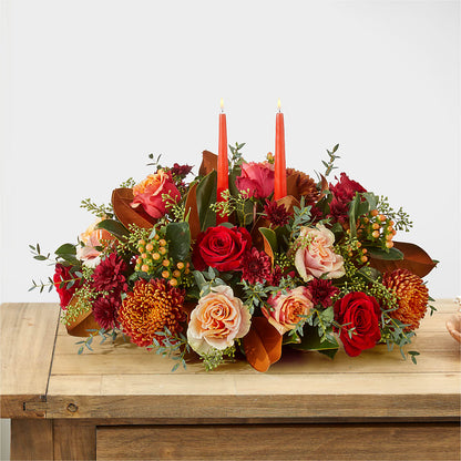 Gather Near Centerpiece – FUZZY'S FLOWERS GIFTS AND TUXEDOS, Marion OH