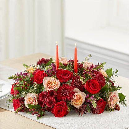 Most Thankful Centerpiece – FUZZY'S FLOWERS GIFTS AND TUXEDOS, Marion OH