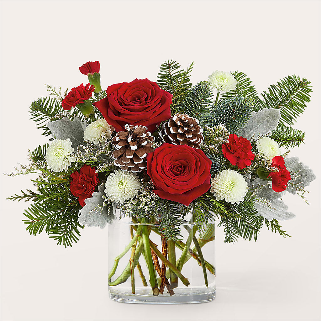 Yule Cheer Bouquet – FUZZY'S FLOWERS GIFTS AND TUXEDOS, Marion OH