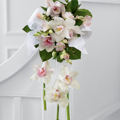 Perfect Entrance Pew Arrangement – FUZZY'S FLOWERS GIFTS AND TUXEDOS, Marion OH