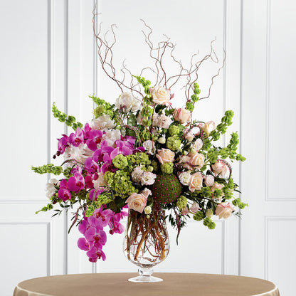 Soft Sophistication Arrangement – FUZZY'S FLOWERS GIFTS AND TUXEDOS, Marion OH
