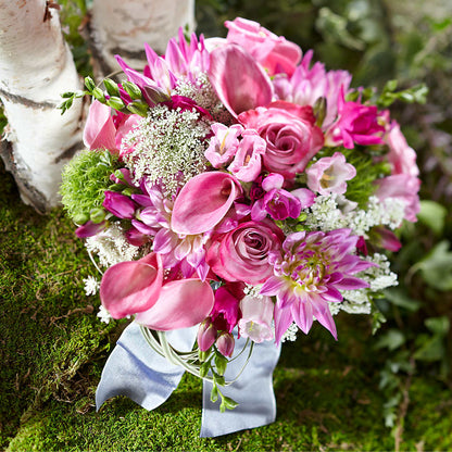 Pink Profusion Bouquet – FUZZY'S FLOWERS GIFTS AND TUXEDOS, Marion OH