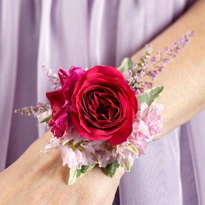 Rose Charm Corsage – FUZZY'S FLOWERS GIFTS AND TUXEDOS, Marion OH
