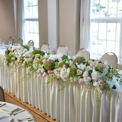 State of Joy Head Table Arrangement – FUZZY'S FLOWERS GIFTS AND TUXEDOS, Marion OH