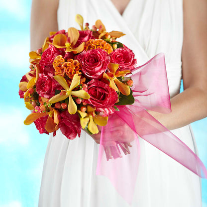 Brilliant Shades of Love Bouquet – FUZZY'S FLOWERS GIFTS AND TUXEDOS, Marion OH