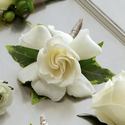 Gardenia Boutonniere – FUZZY'S FLOWERS GIFTS AND TUXEDOS, Marion OH