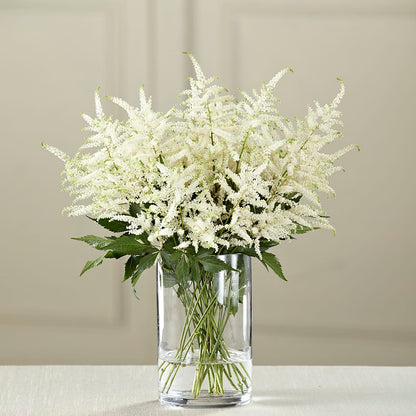 White Astilbe Bouquet – FUZZY'S FLOWERS GIFTS AND TUXEDOS, Marion OH